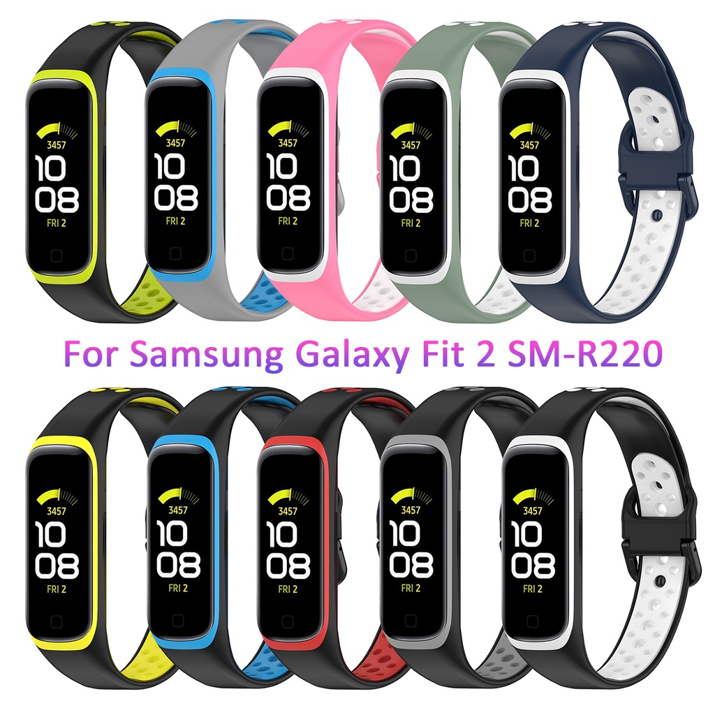 Dây Silicone Thay Thế Cho ĐồNg Hồ Samsung Galaxy Fit 2 SM-R220 / Samsung Galaxy Fit2