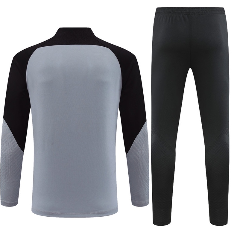 Áo Thun Tay Dài Có Khóa Kéo In Chữ Barcelona 22 23 Thời Trang Chất Lượng Cao