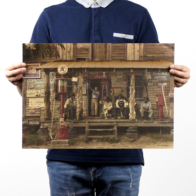 Áp Phích Dán Tường Trang Trí Nội Thất Hình Albert Kích Thước 51X35Cm