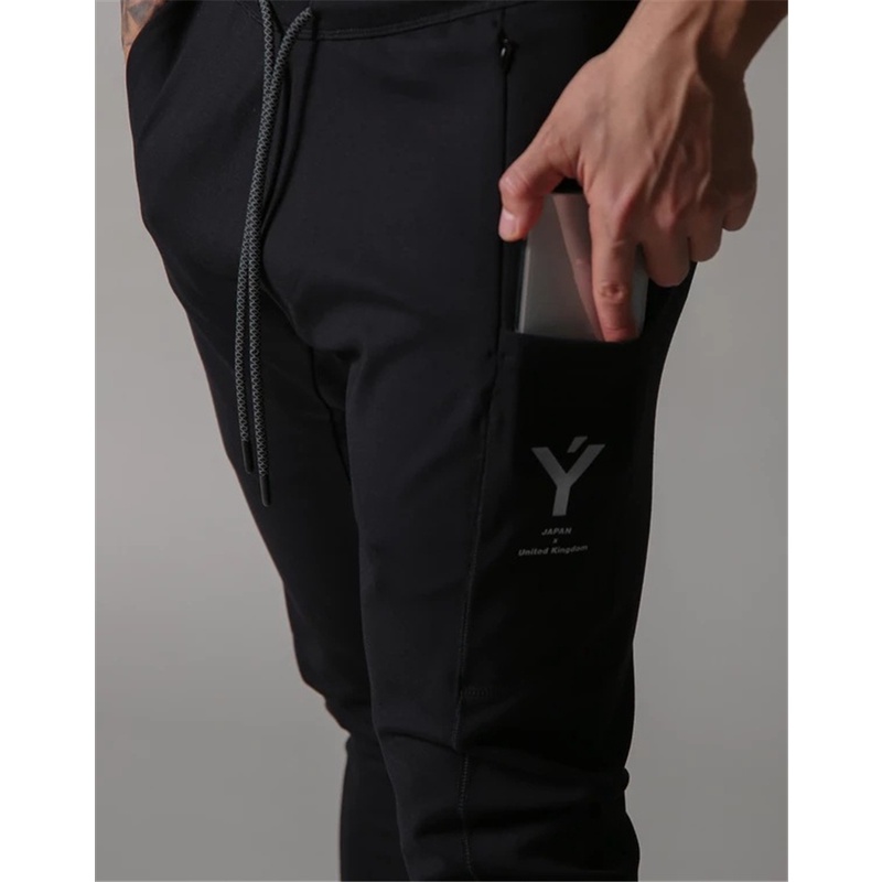 Quần Thể Thao Cotton Nguyên Chất Dáng Ôm Có Khóa Kéo Thời Trang 2023 Cho Nam