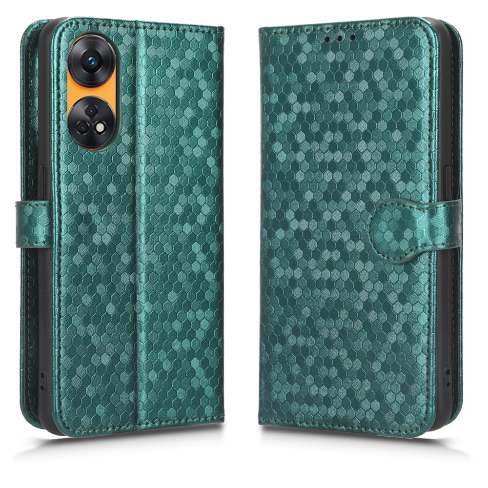Untuk OPPO Reno 8T 4G Casing Kulit PU OPPO Reno 8T 4G Flip Wallet Stand Holder Phone case