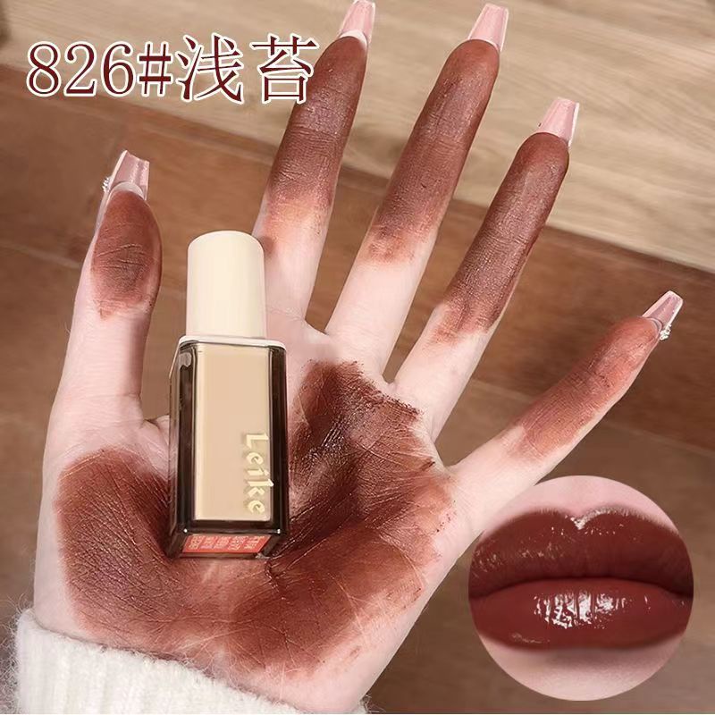 [Hàng mới về]Son Kem Màu Nhung Lì Leike Tông Nude Trang Điểm Chuyên Dụng Cho Đôi Môi Mượt Mà ​Tự Nhiên