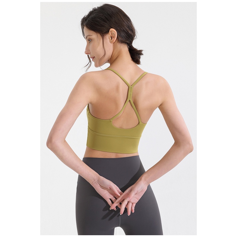 Áo Ngực Thể Thao Hai Dây Chống Sốc Cho Nữ