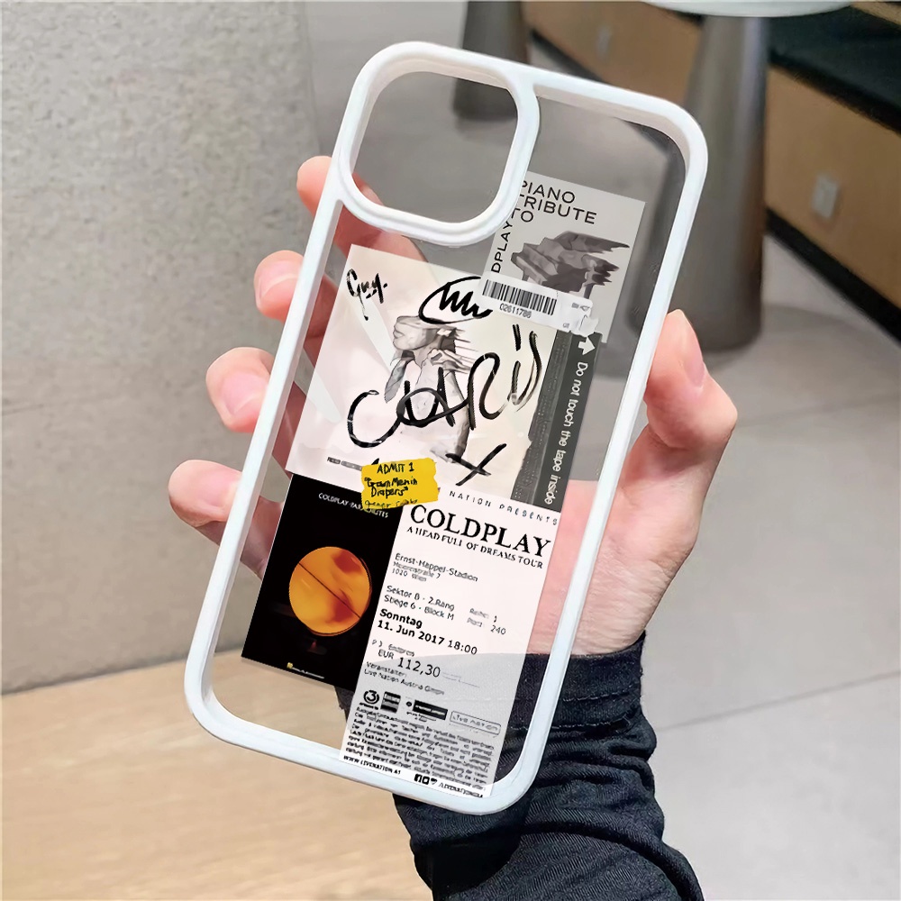 Ốp Điện Thoại Nhựa Cứng Trong Suốt In Nhãn Hiệu Thời Trang Cho iphone 14promax 11 13 12 7Plus 8 X XS Max