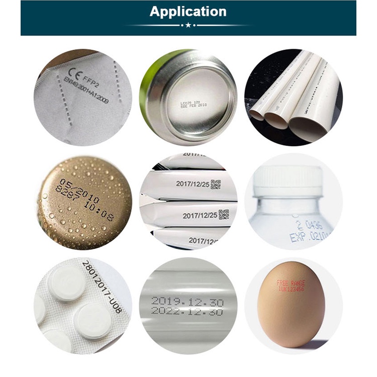 Máy phun mã cầm tay mini Máy phun mã cầm tay nhỏ Ngày sản xuất Mã QR Máy in thông minh 12.7mm