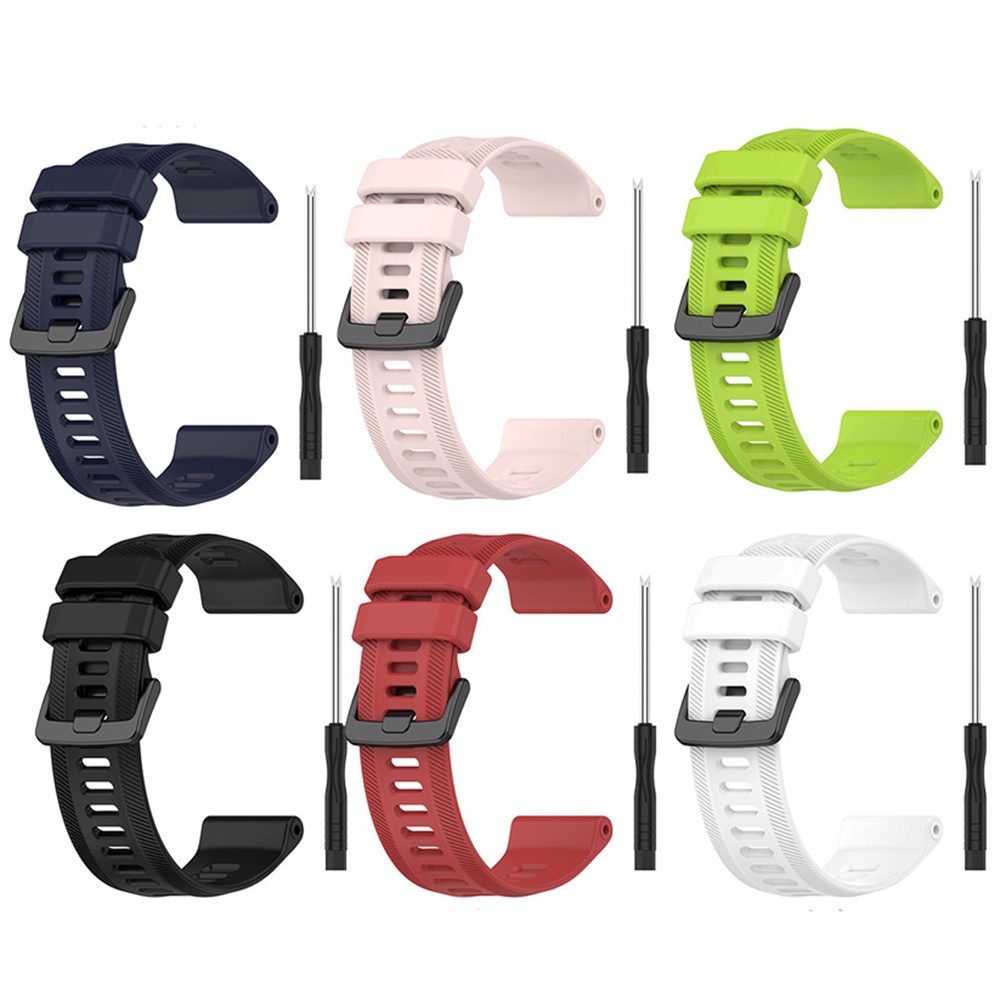 Dây Đeo Silicon Thay Thế Cho Đồng Hồ Thông Minh Garmin Forerunner 965 955 Forerunner 955