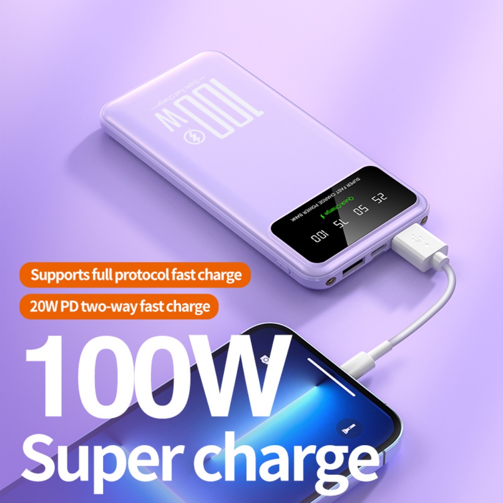 Pin Sạc Dự Phòng 100W 20000mAh Cho Huawei Laptop