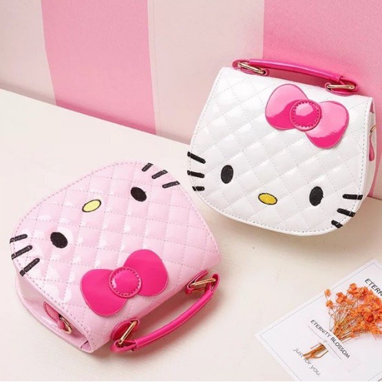 Túi Xách Hello Kitty Dễ Thương Cho Bé