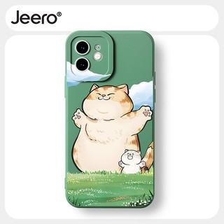 Ốp lưng JEERO mềm dễ thương đẹp độc lạ chống sốc Cho iPhone 15 14 13 12 11 Pro Max SE 2020 X XR XS 8 7 ip 6S 6 Plus kute HFF2739