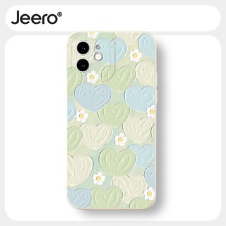 Ốp lưng JEERO mềm dễ thương đẹp độc lạ chống sốc Cho iPhone 15 14 13 12 11 Pro Max SE 2020 X XR XS 8 7 ip 6S 6 Plus kute HFF2754