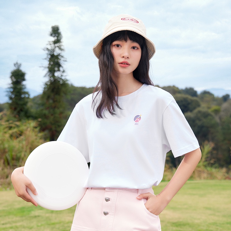 Áo Thun Cotton Tay Ngắn Cổ Tròn Xoay 361 Độ Thoáng Khí Thoải Mái Thời Trang Cho Nam Và Nữ 652329160