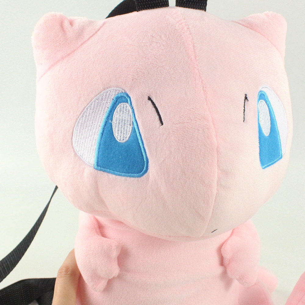 30cm Takara Tomy Anime Pokemon Mew Mewtwo Mewtu Plush Doll Backpack Model For Child Student School Bag Children High Capacity School Bag Toys