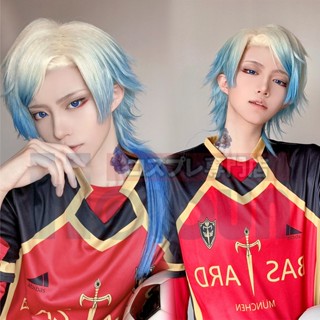HOLOUN Blue Lock Kaiser Cosplay  Anime Jersey Áo Thun Đồng Phục Bóng Đá Đội Reo Làm Quà Halloween