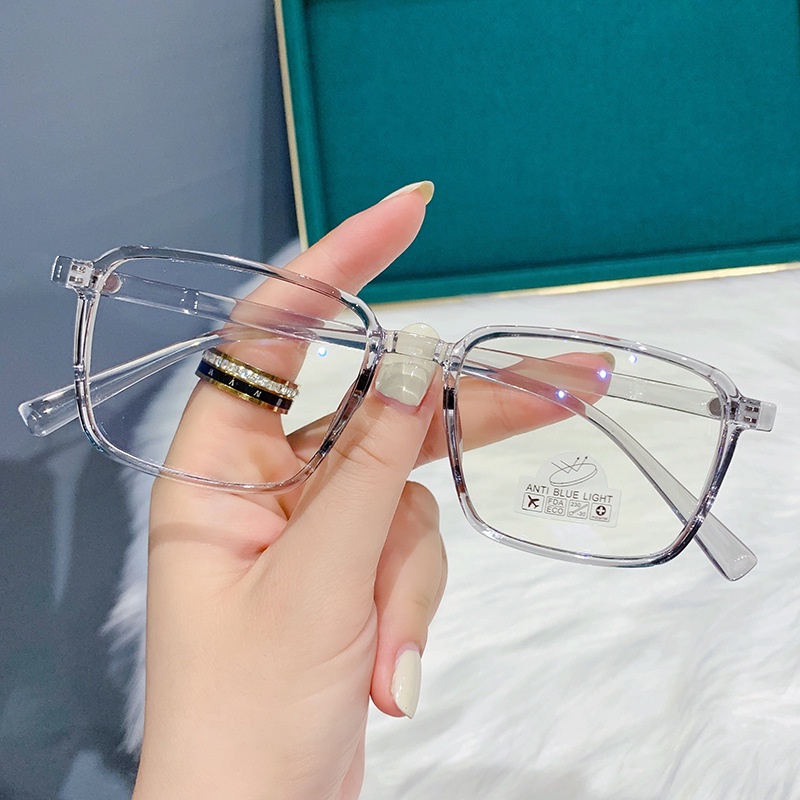 Mắt Kính Chống Ánh Sáng Xanh Chống Tia Bức Xạ Phong Cách Hàn Quốc Cổ Điển Dành Cho Nữ