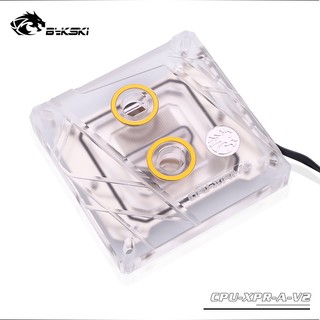 Bykski CPU sử dụng khối nước cho Intel LGA1150 1151 1155 1156 1200 1700 2011 2066 X99 I7 Bộ tản nhiệt mát hơn RGB SYNC /CPU-XPR-A-V2