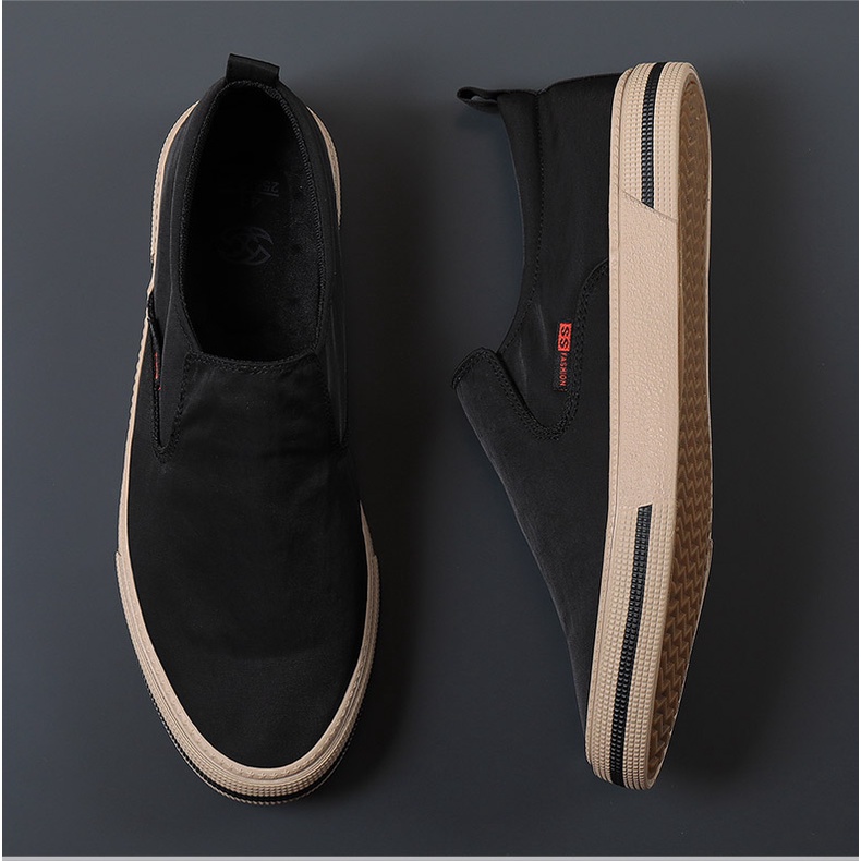 Giày Thể Thao Vải Canvas Mềm Thoáng Khí Thoải Mái Thời Trang 2023 Cho Nam | BigBuy360 - bigbuy360.vn