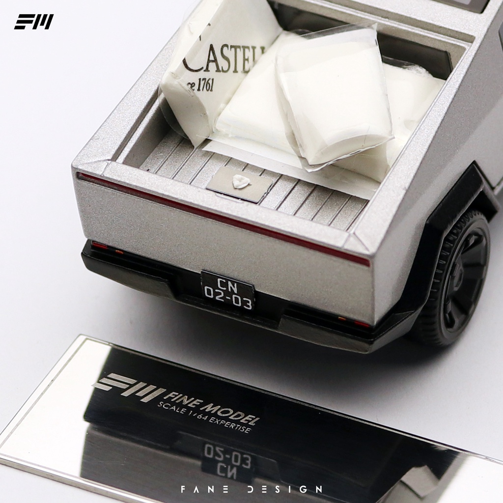 Tấm Kim Loại Phụ Kiện Cho Mô Hình Xe Hơi Tỉ Lệ 1: 64