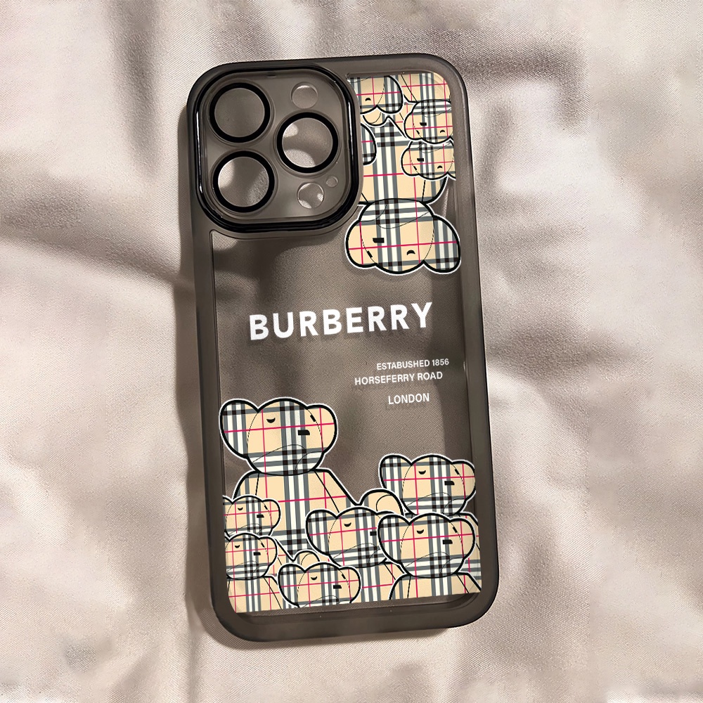 Miếng Dán Bảo Vệ Camera In Hình Gấu kaws Bằng Kim Loại Cho iphone 14promax 11 13 12 7Plus X XS Max