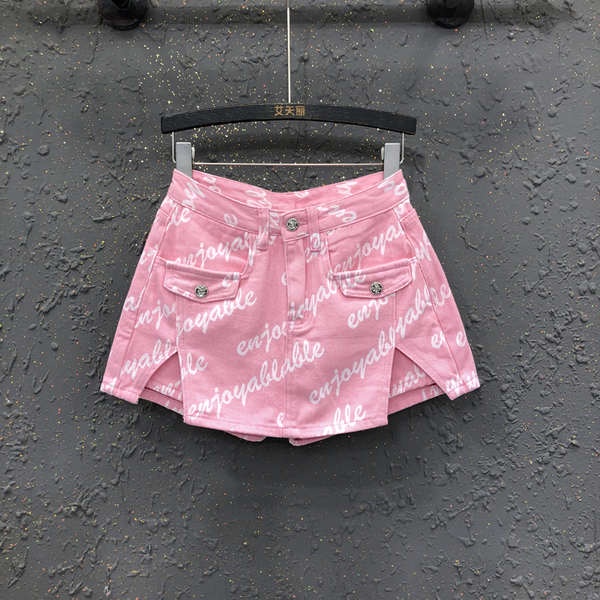 Chân Váy Denim Chữ a Lưng Cao Thời Trang Mùa Hè Hàng Mới 23 Dành Cho Bạn Nữ