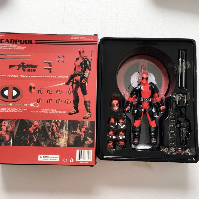 Mezco Mô Hình Nhân Vật Captain America / Deadpool / Green Arrow / Nightcrawler / Black Panther