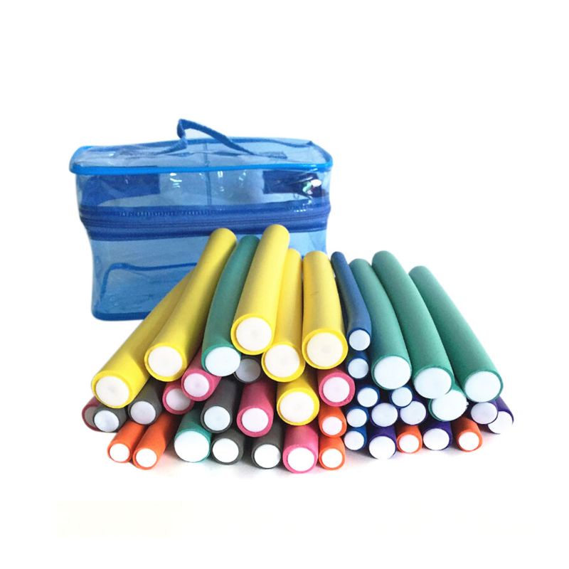 42 Lô Cuốn Tóc Xoăn Linh Hoạt 7 Kích Cỡ Tiện Dụng