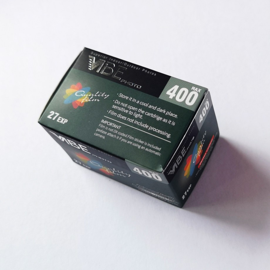 Cuộn Phim Âm Thanh 1Roll VIBE Max 400 ISO 400 135 27EXP / Roll Cho Máy Ảnh VIBE 501F