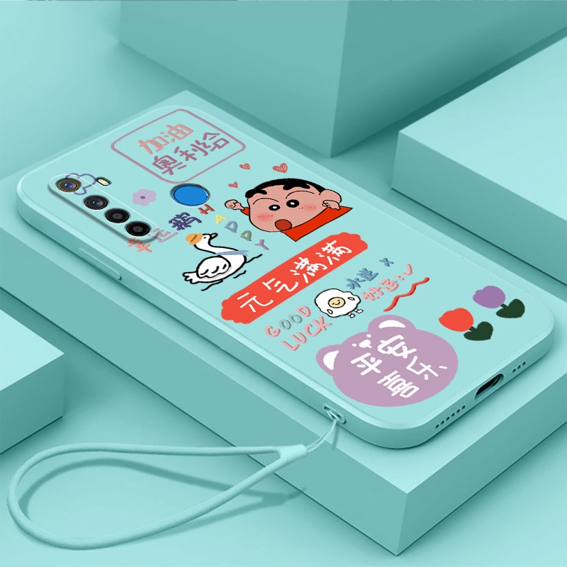 Ốp Điện Thoại Tpu Họa Tiết Cậu Bé Bút Chì Cho realme 5 realme 5i realme 5S / 6i realme C3 realme C11 realme C20 / C11 2021