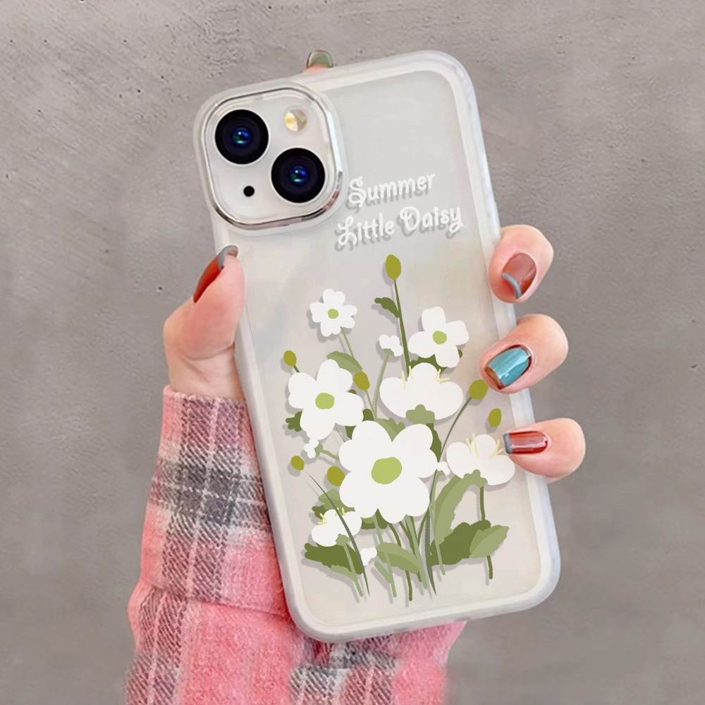 Miếng Dán Bảo Vệ Camera In Hoa Thời Trang Cho iphone 14promax 11 13 12 7Plus X XS Max 7 8