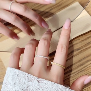 Nhẫn Mạ BạC 925 ĐíNh Đá ThờI Trang