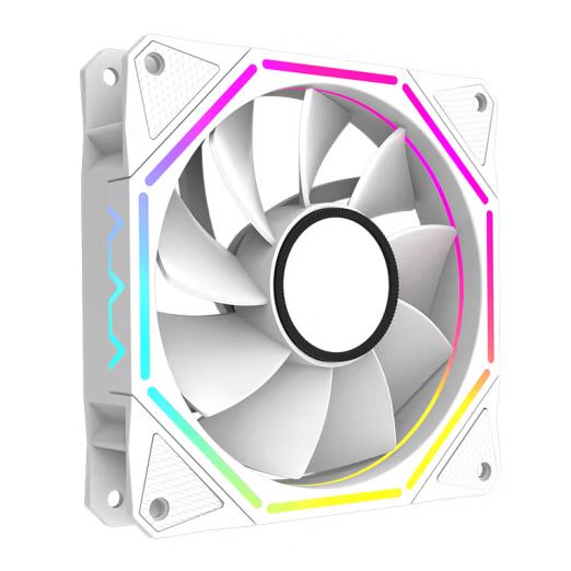 Quạt Gió Giả 120mm o12 pwm argb Cho Máy Tính Ốp