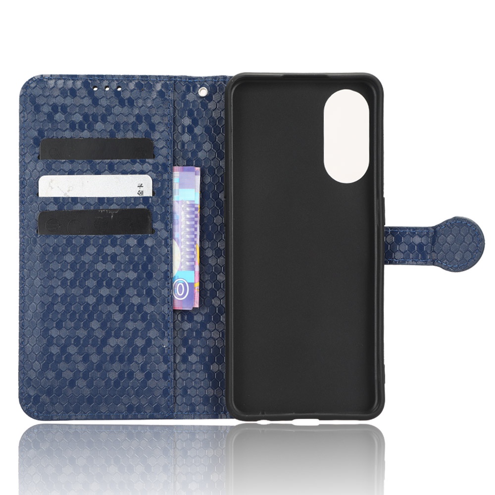 Untuk OPPO Reno 8T 4G Casing Kulit PU OPPO Reno 8T 4G Flip Wallet Stand Holder Phone case