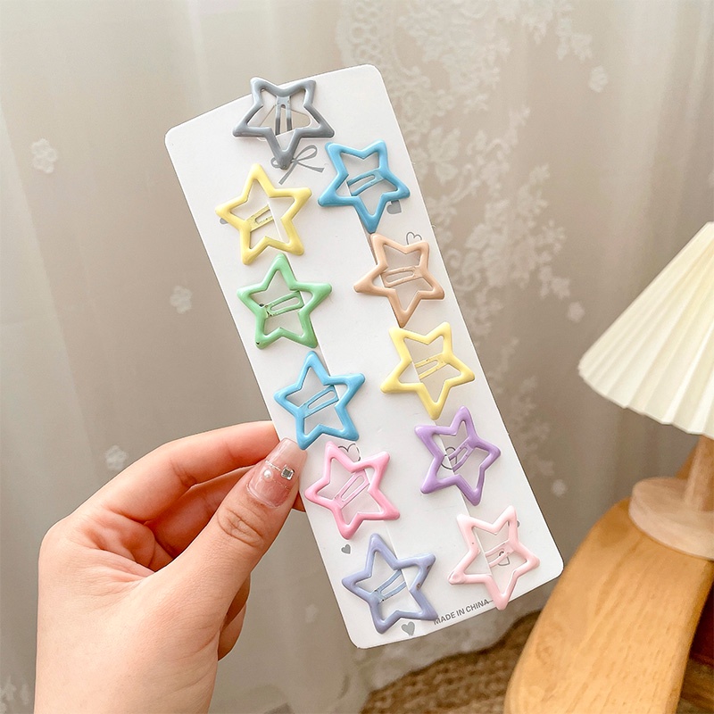 Bộ Kẹp Tóc Thời Trang Hàn Quốc Siêu Giảm Giá Cho Bé