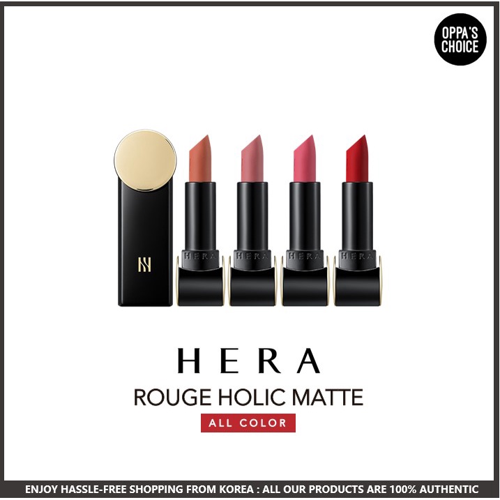 (Hàng Mới Về) Son Thỏi Hera Rouge Holic Matte 3g