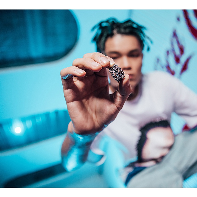 Nhẫn Hở Phong Cách Punk Hiphop Thời Trang Hàn Quốc Mới 2023 Dành Cho Nam