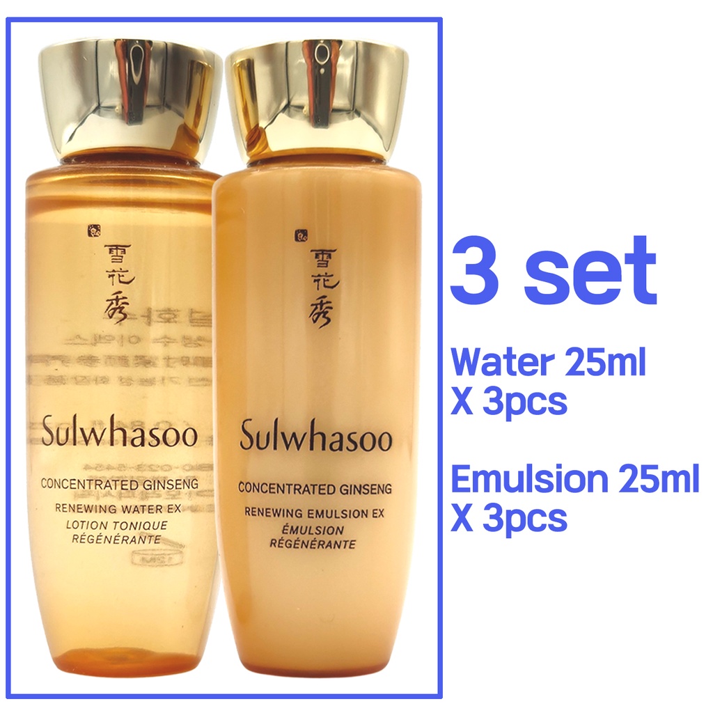Nước Dưỡng Da Chiết Xuất Nhân Sâm Đậm Đặc SULWHASOO 25ml