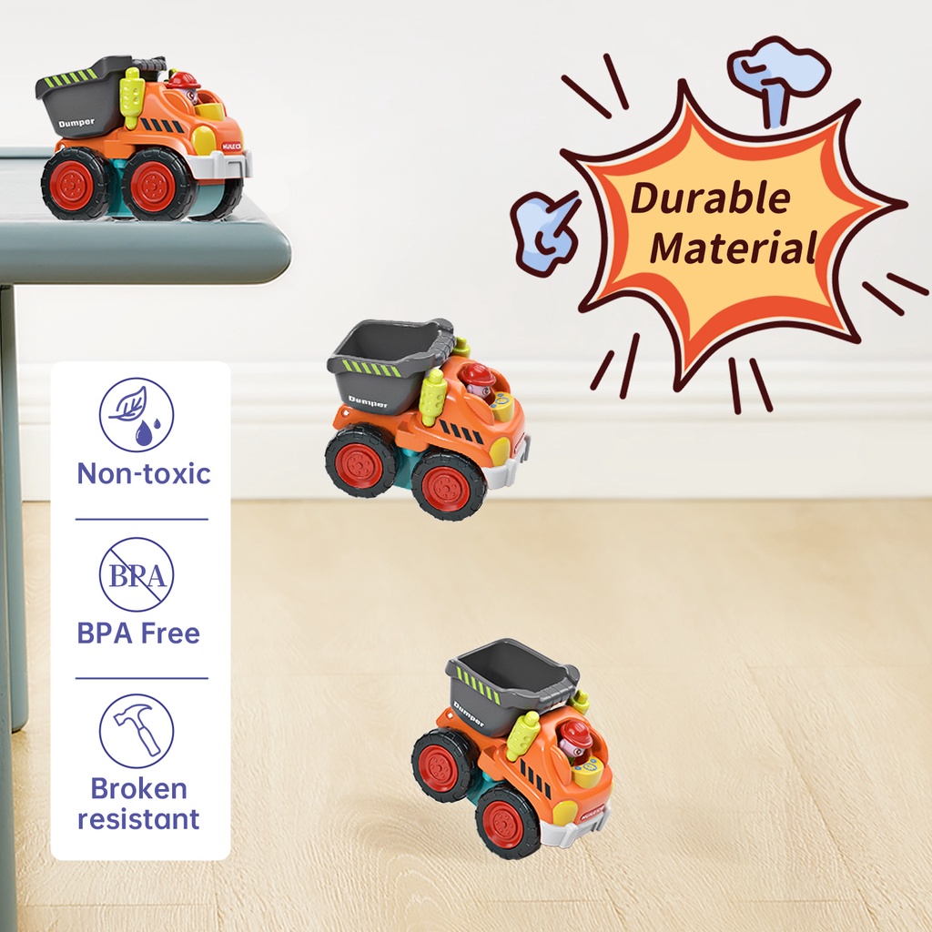 Mô Hình Xe Xúc Đất Đồ Chơi Mini Thiết Kế Mới Cao Cấp Dành Cho Bé