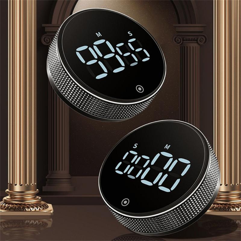 Đồng Hồ Hẹn Giờ Điện Tử Màn Hình LED Kỹ Thuật Số Có Nam Châm Tiện Dụng Cho Nhà Bếp