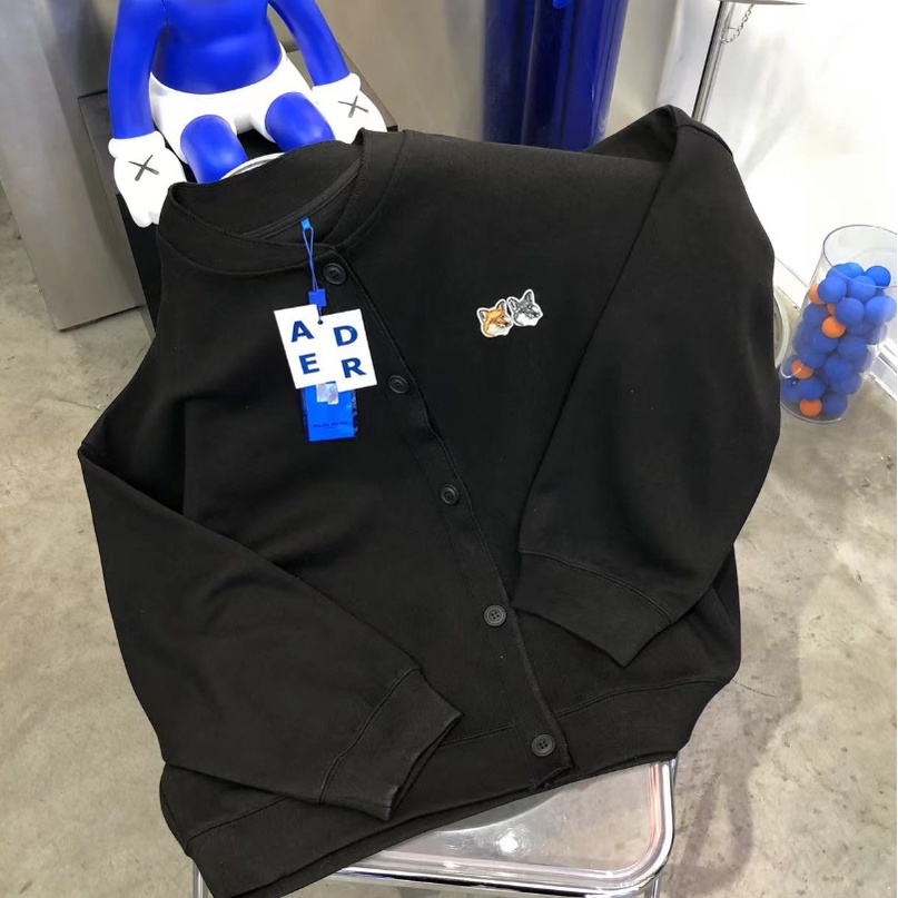 Áo Khoác cardigan Thêu Hình Cáo Phong Cách Thời Trang Đường Phố Mới 2023