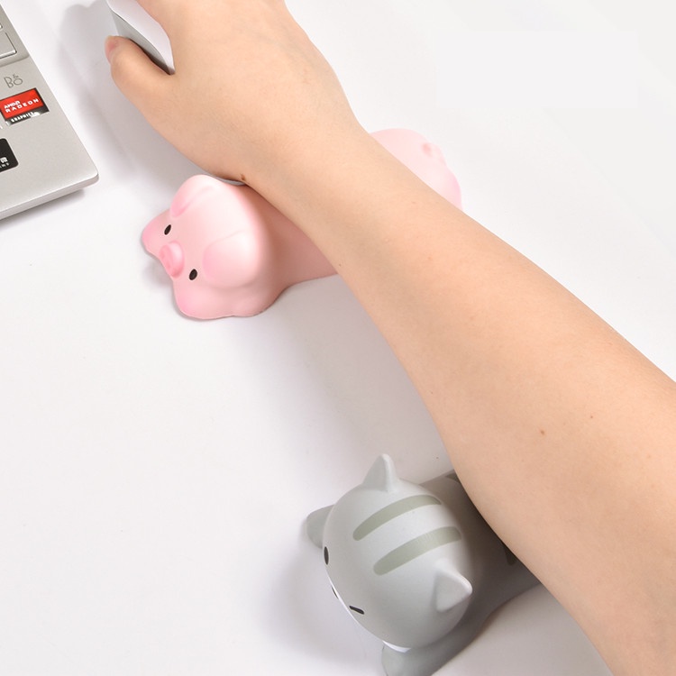 Miếng Lót Chuột Có Đệm Cổ Tay Họa Tiết Hoạt Hình Xinh Xắn