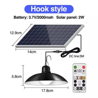 Vimite Đèn Led Treo Trần Nhà Dùng Năng Lượng Mặt Trời Chống Nước Ấm Áp 5M Kèm Điều Khiển Từ Xa