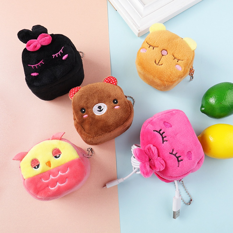 Add to Wish List 8cm  Plush coin purse Toys Pendant Cute Keychain