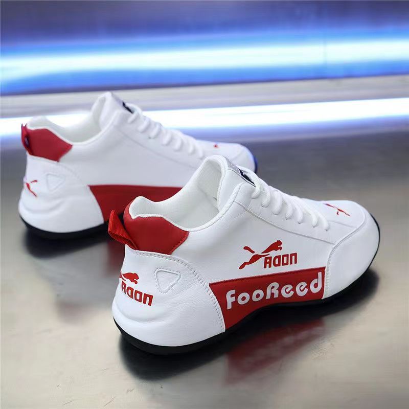 Giày Thể Thao Da Đế Mềm Thời Trang Hàn Quốc Cho Nam Nữ