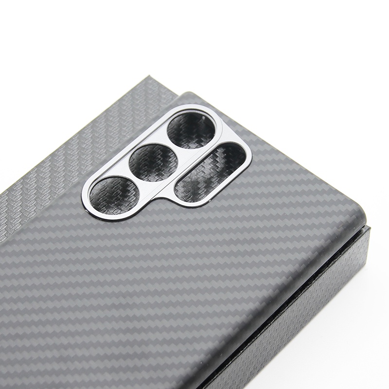 Ốp Điện Thoại Sợi Carbon Từ Tính Cho Samsung galaxy S23 S23Plus S23Ultra