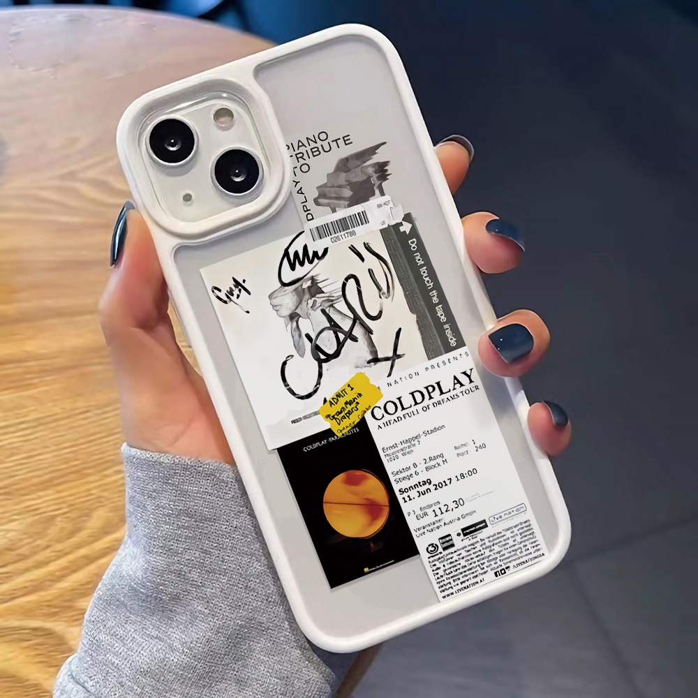 Ốp Điện Thoại Nhựa Cứng Trong Suốt In Nhãn Hiệu Thời Trang Cho iphone 14promax 11 13 12 7Plus 8 X XS Max