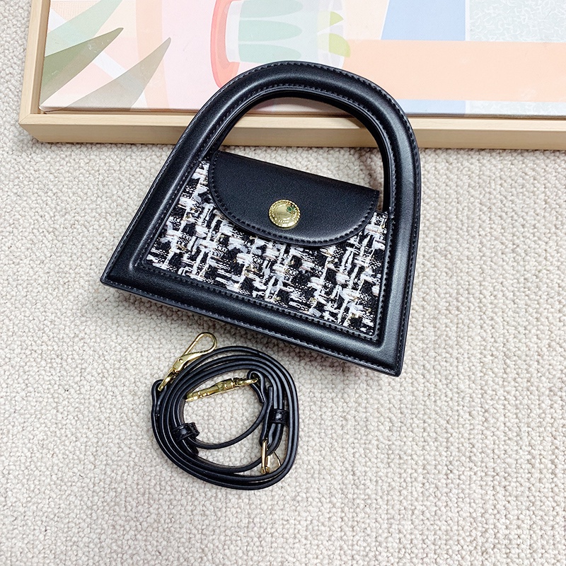 TúI XáCh In HọA TiếT 30781790 Túi Đeo Chéo Có Tay Cầm Đôi Thời Trang Sành Điệu Cho Nữ