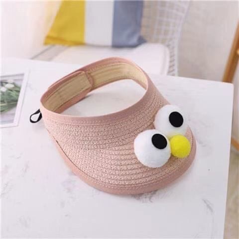 Sun baby Mũ Chống Nắng Họa Tiết Đôi Mắt Hoạt Hình 7 Màu Thời Trang Mùa Hè Cho Bé