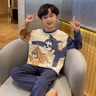 Hàng nhập cao cấp - bộ thun cotton dài tay cho bé trai