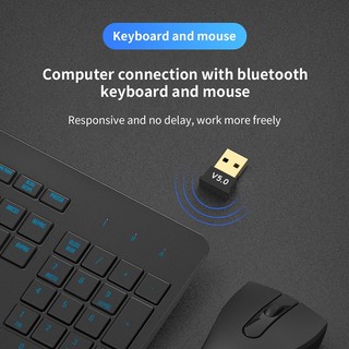 Usb Nhận Tín Hiệu Âm Thanh Bluetooth 5.0 Cho Máy Tính