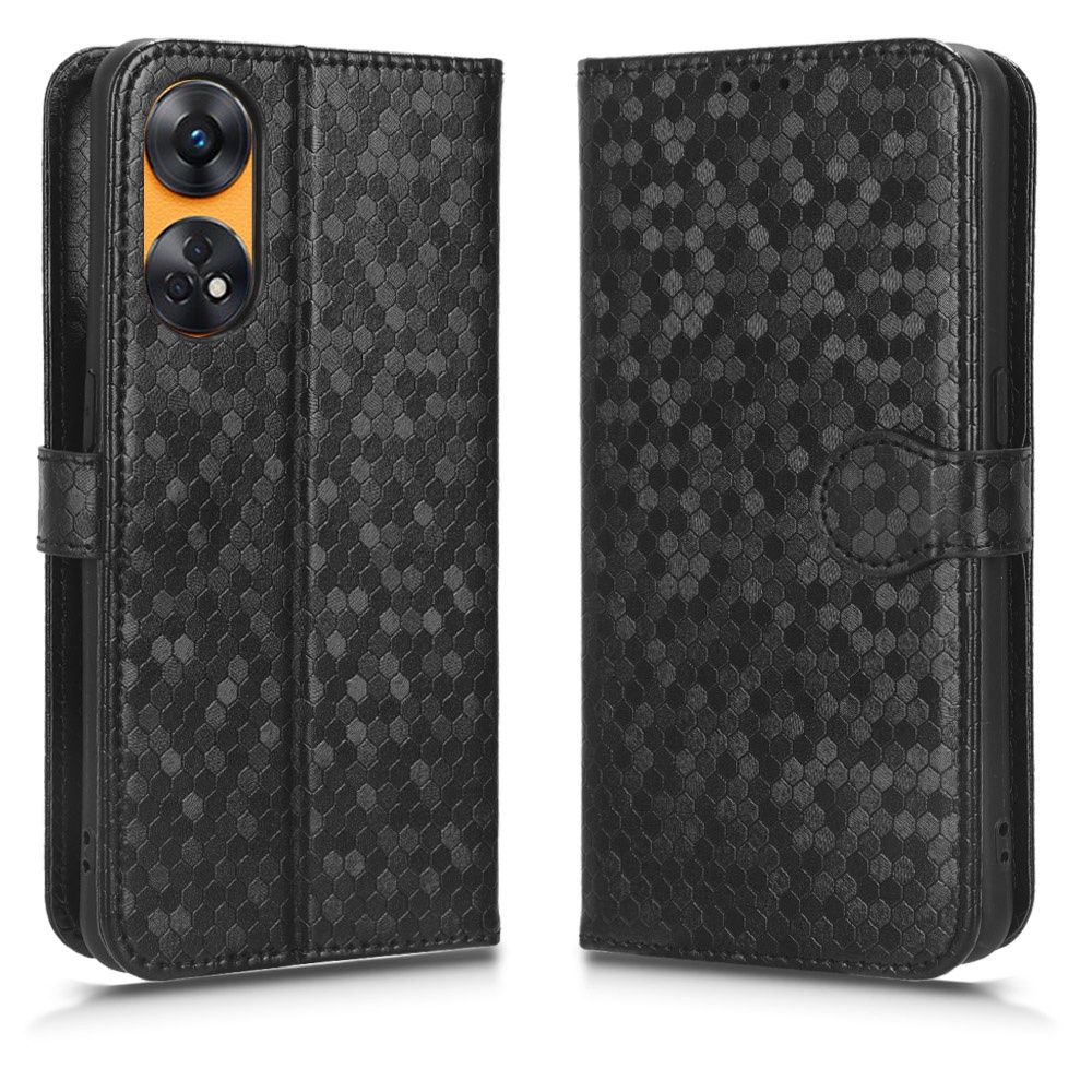 Untuk OPPO Reno 8T 4G Casing Kulit PU OPPO Reno 8T 4G Flip Wallet Stand Holder Phone case