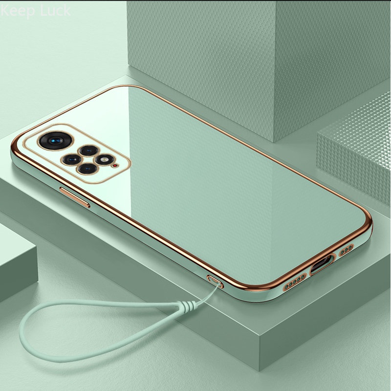 Ốp Điện Thoại Silicone Mềm Có Dây Đeo Cho Xiaomi Redmi 12C 10A 10C 9A 9T 9C 8 11T 12T Note 11 12 11S 10 10S